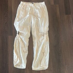 Women’s  Cream Cargo Pants